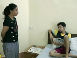 Indian hot body massage and sex with room service girl! Hardcore sex